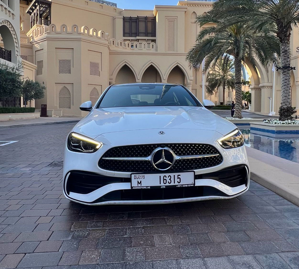 Mercedes Benz C200 White