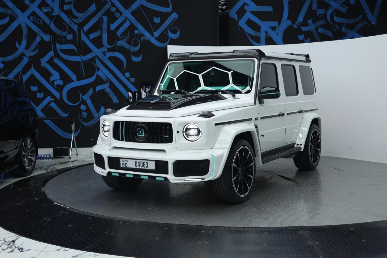 Mercedes Brabus G800 AMG White