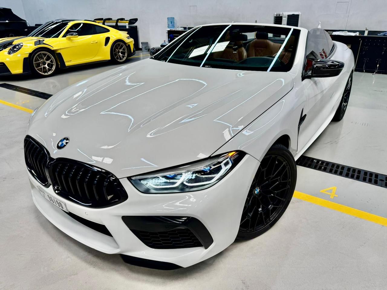 BMW M8 Competition White V8 Convertible 