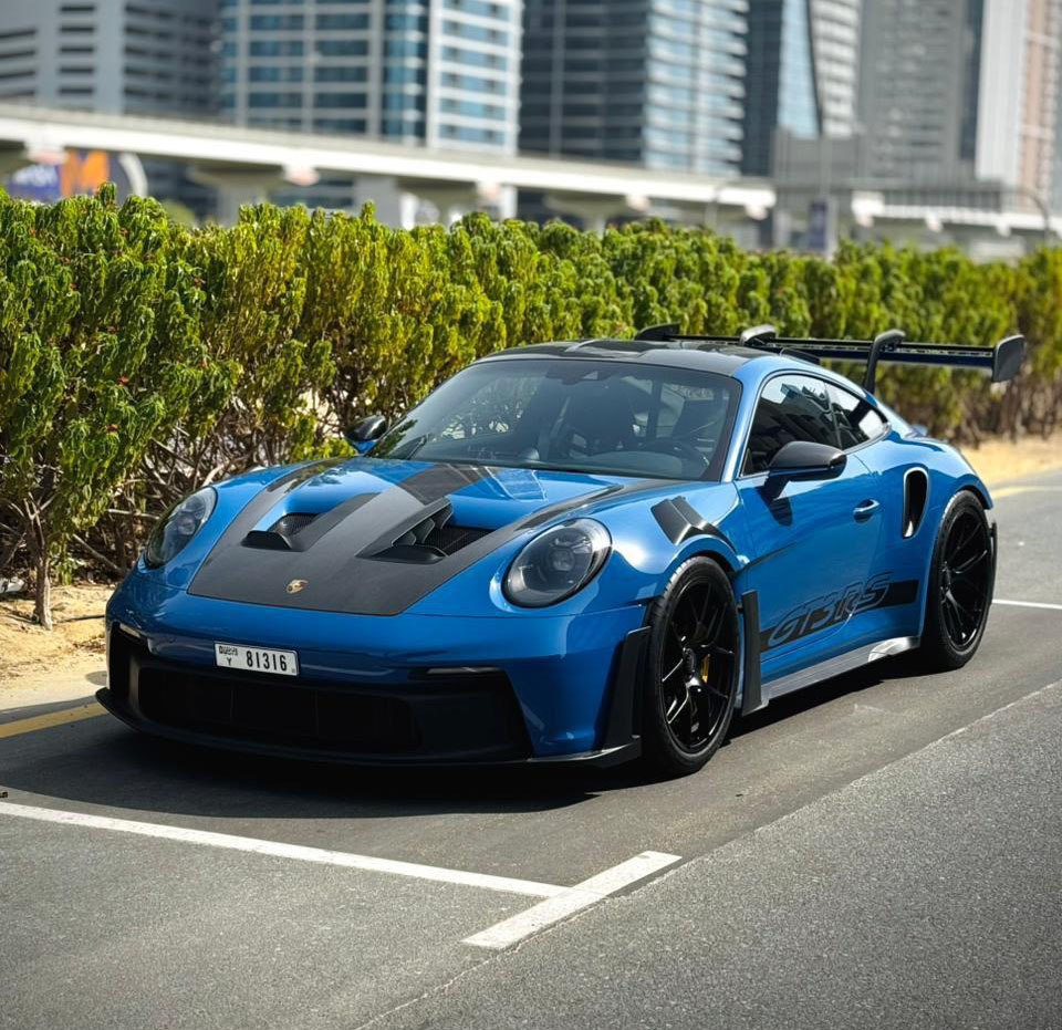 Porsche 911 GT3 RS Blue