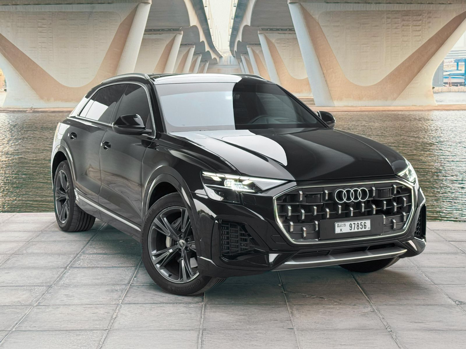 Audi Q8 Black Without Deposit