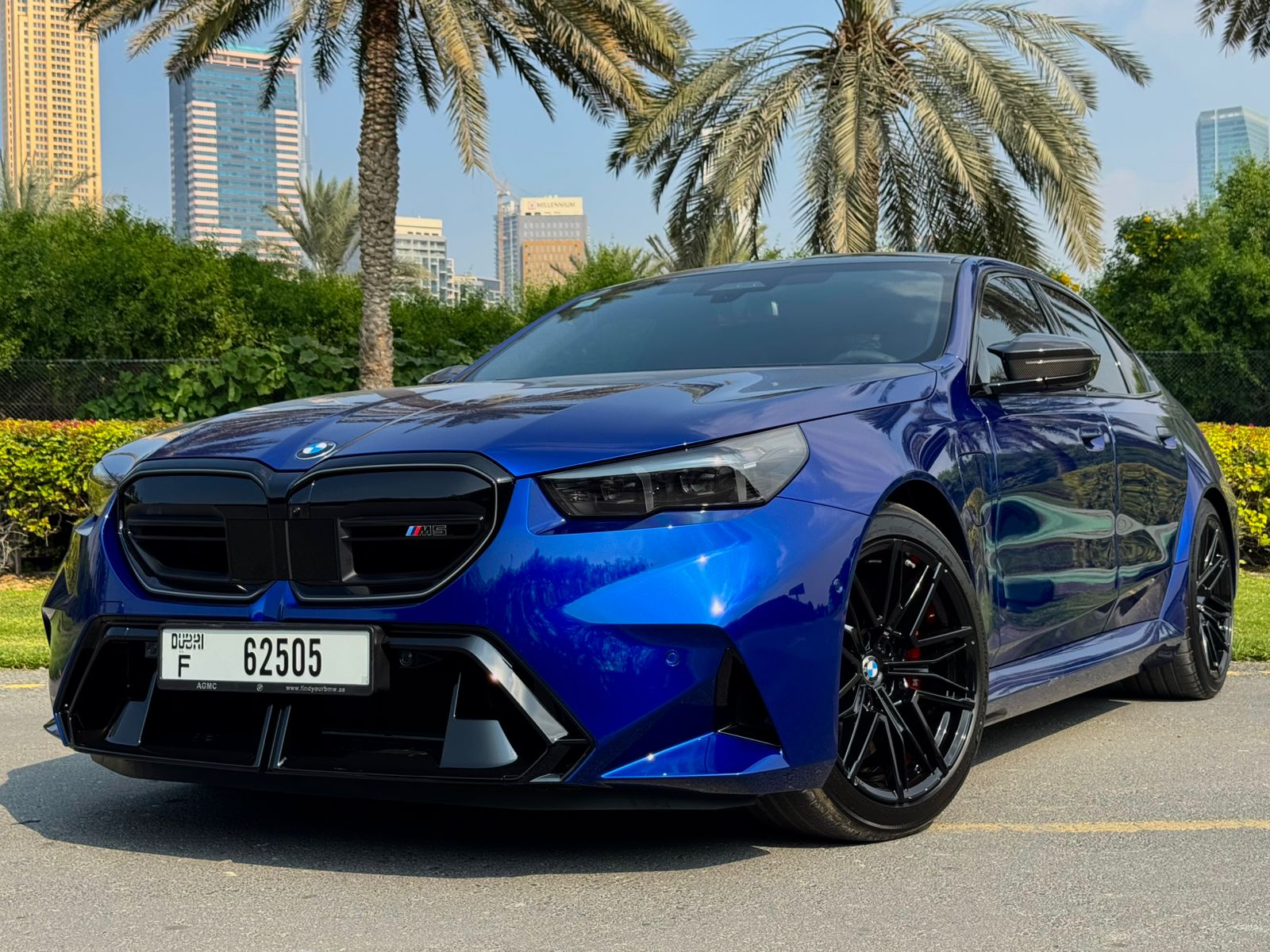 BMW M5 Competition Blue twin-turbo V8