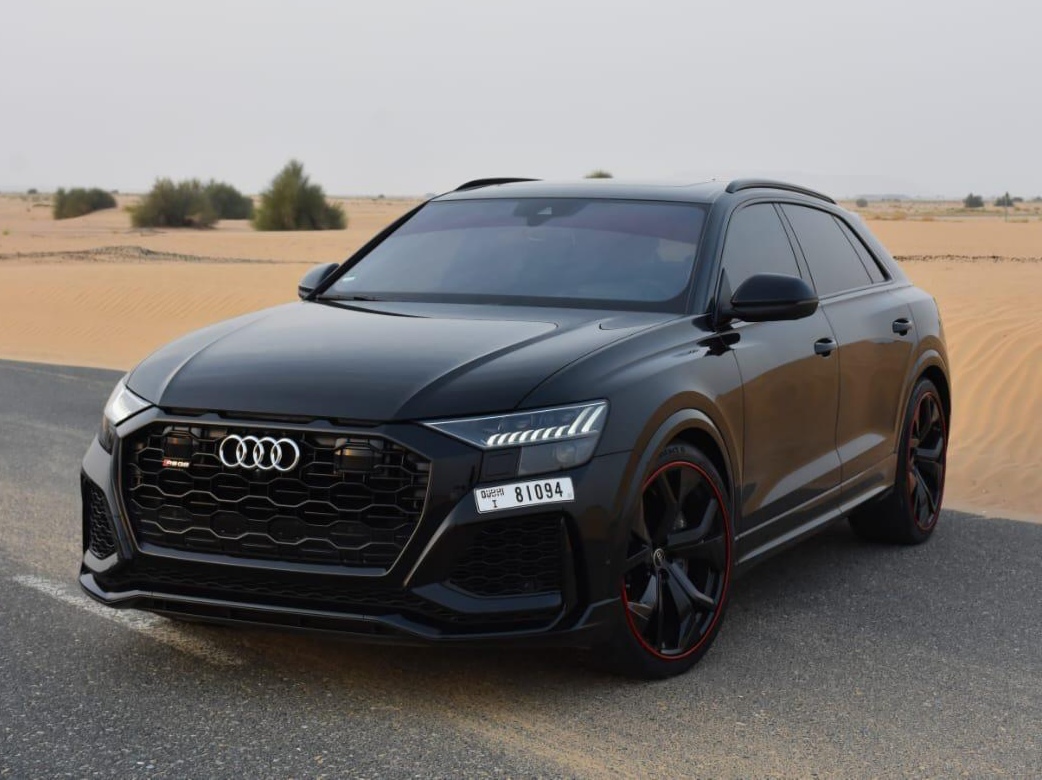 Audi Rsq8 Black Best Price  2023 Hire dubai