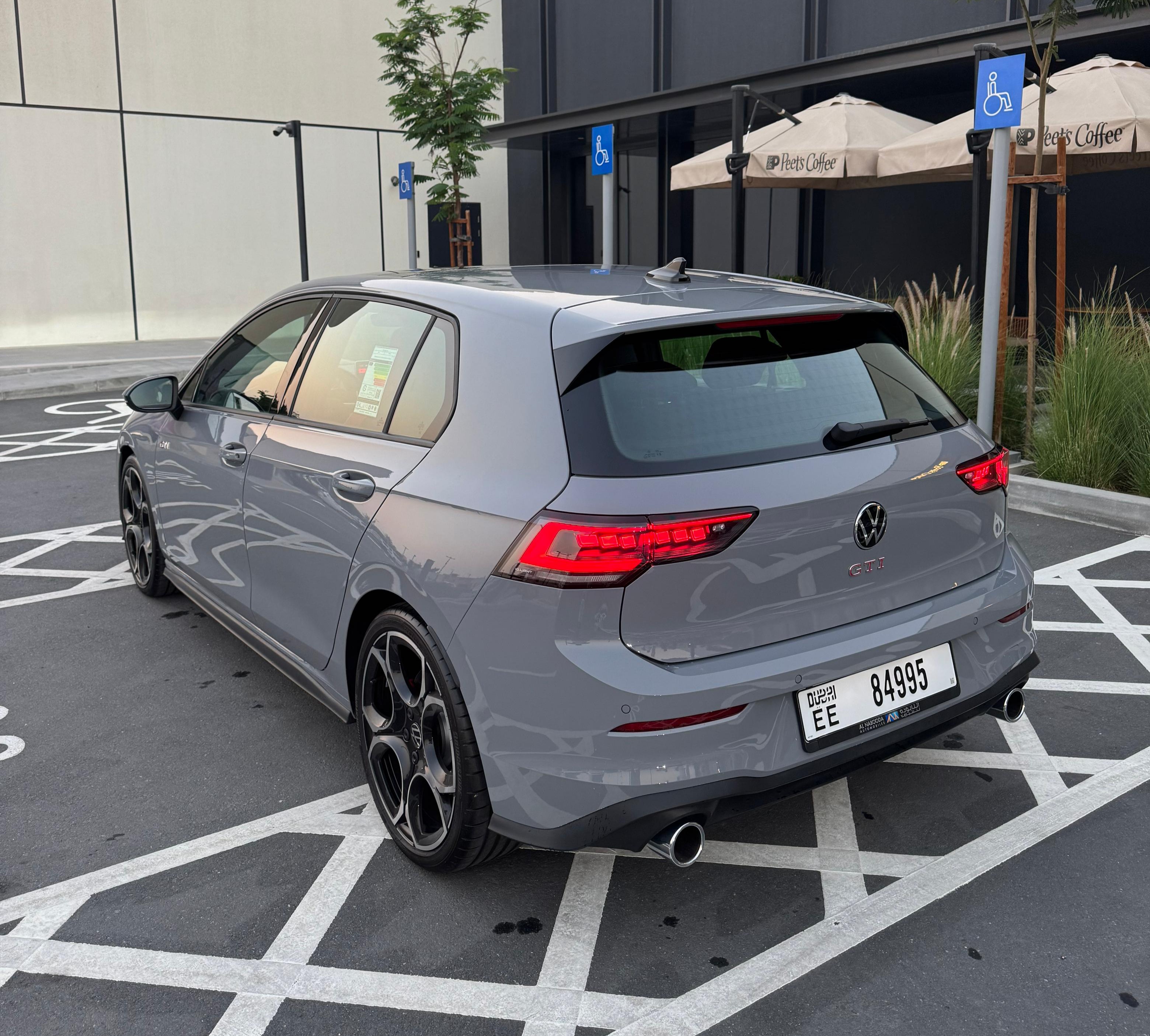 Volkswagen Golf GTI Hatchback Grey  2026 Hire dubai