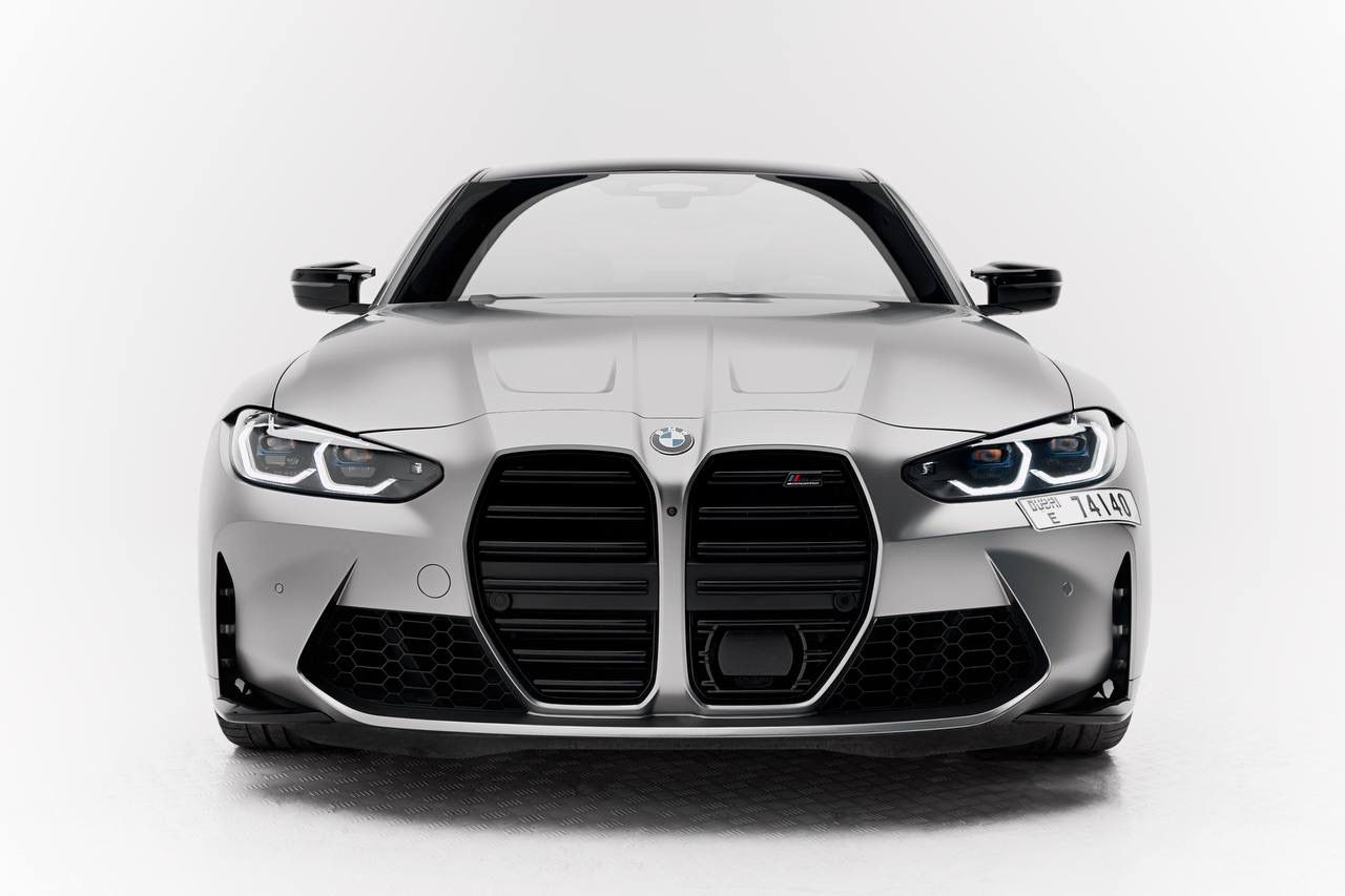 Bmw M3 Competition Gray without Deposit  2021 Hire dubai