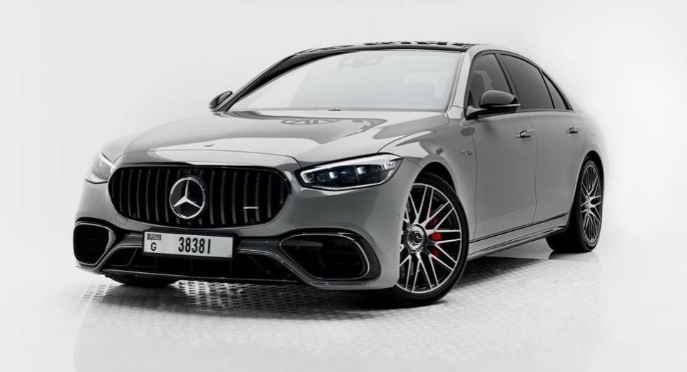 Mercedes Benz S63 Grey  2024 Hire dubai