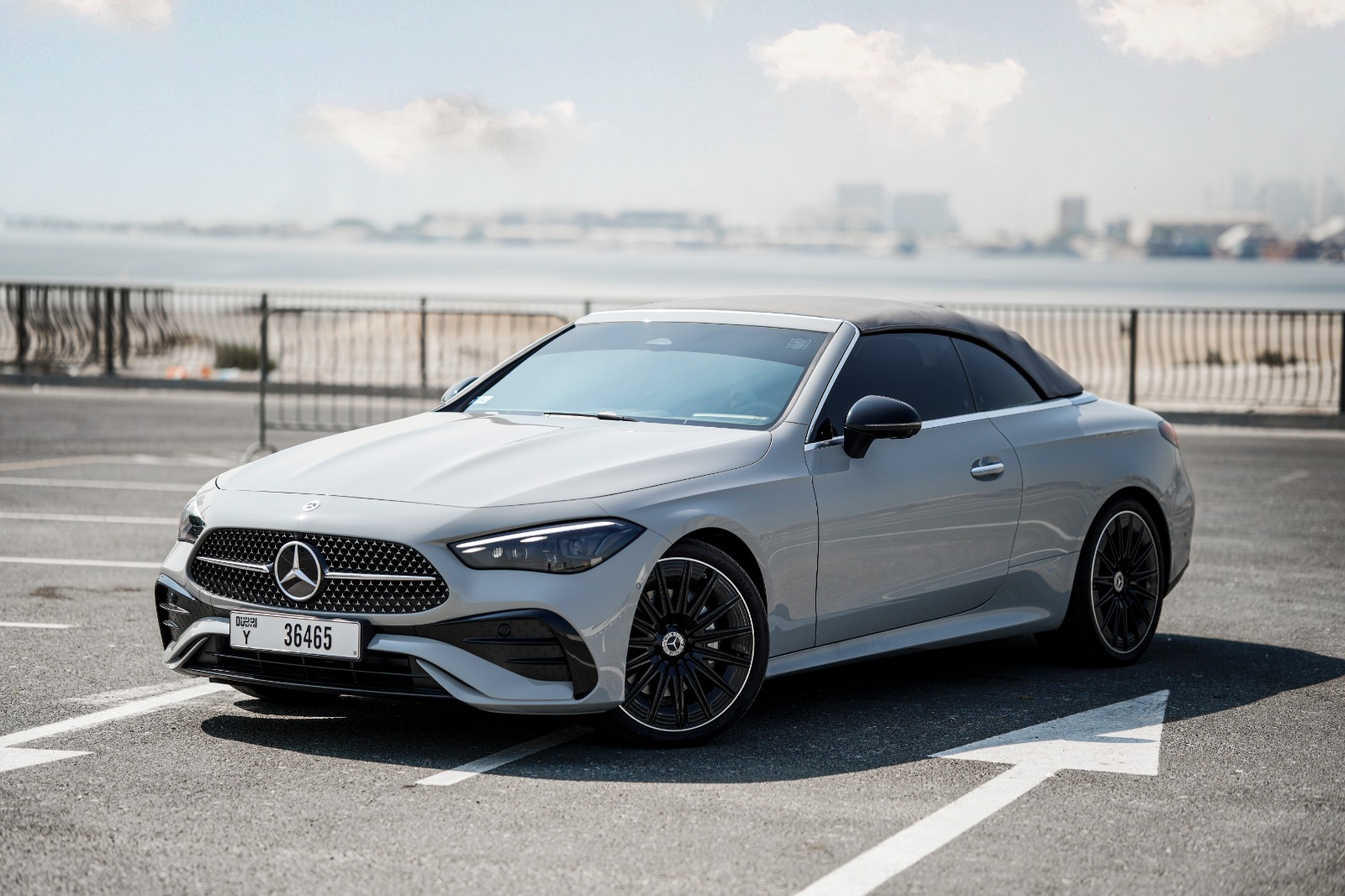 Mercedes Benz CLE 200 AMG Convertible Grey  2024 Hire dubai