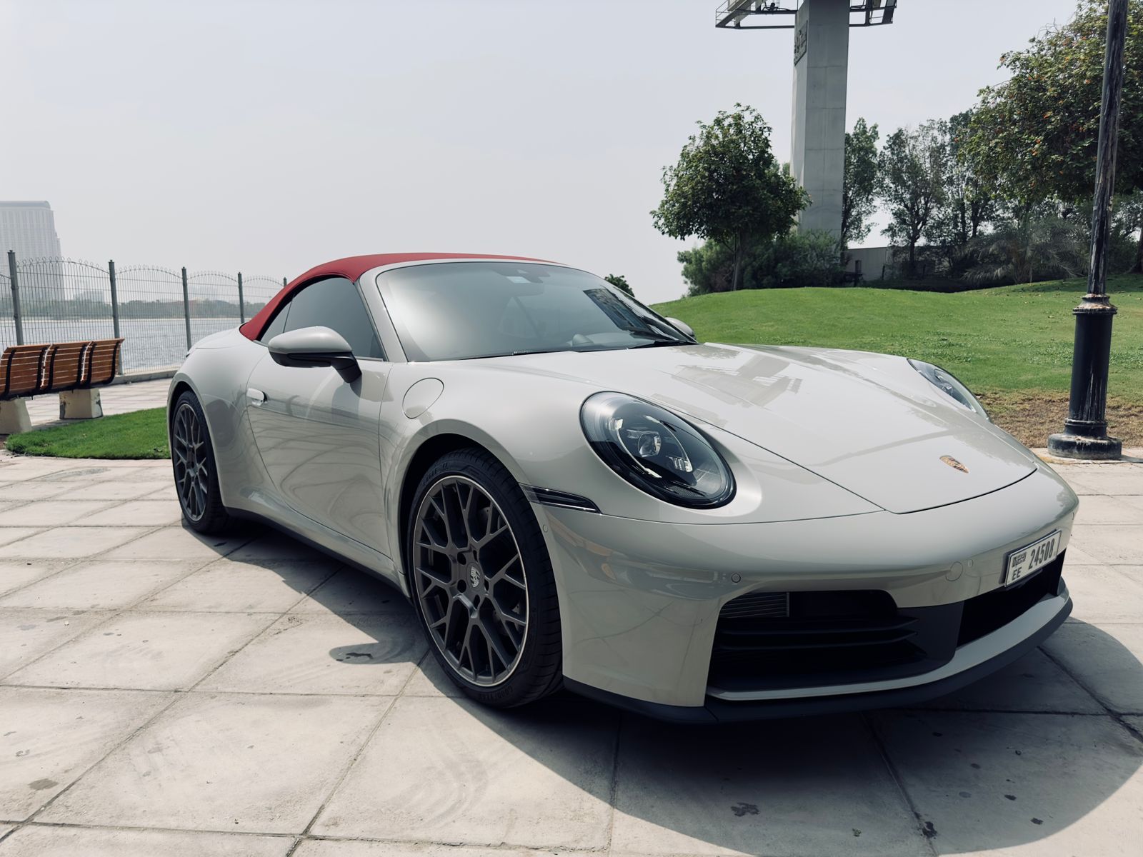 Cheape Porsche 911 Carrera Nardo Grey  2025 Hire dubai