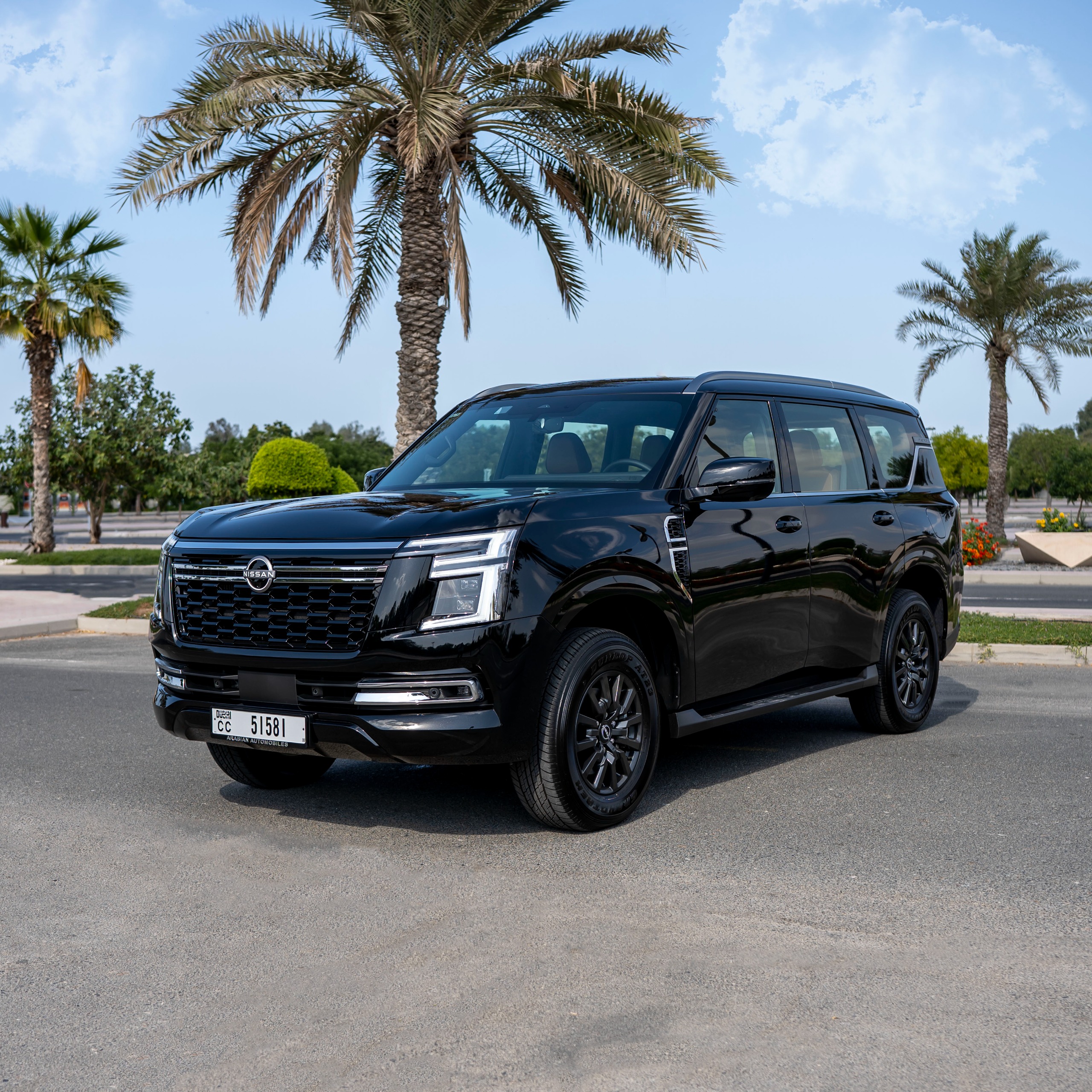 Nissan Patrol Black V6 Best Rate 40% Off Monthly  2025 Hire dubai