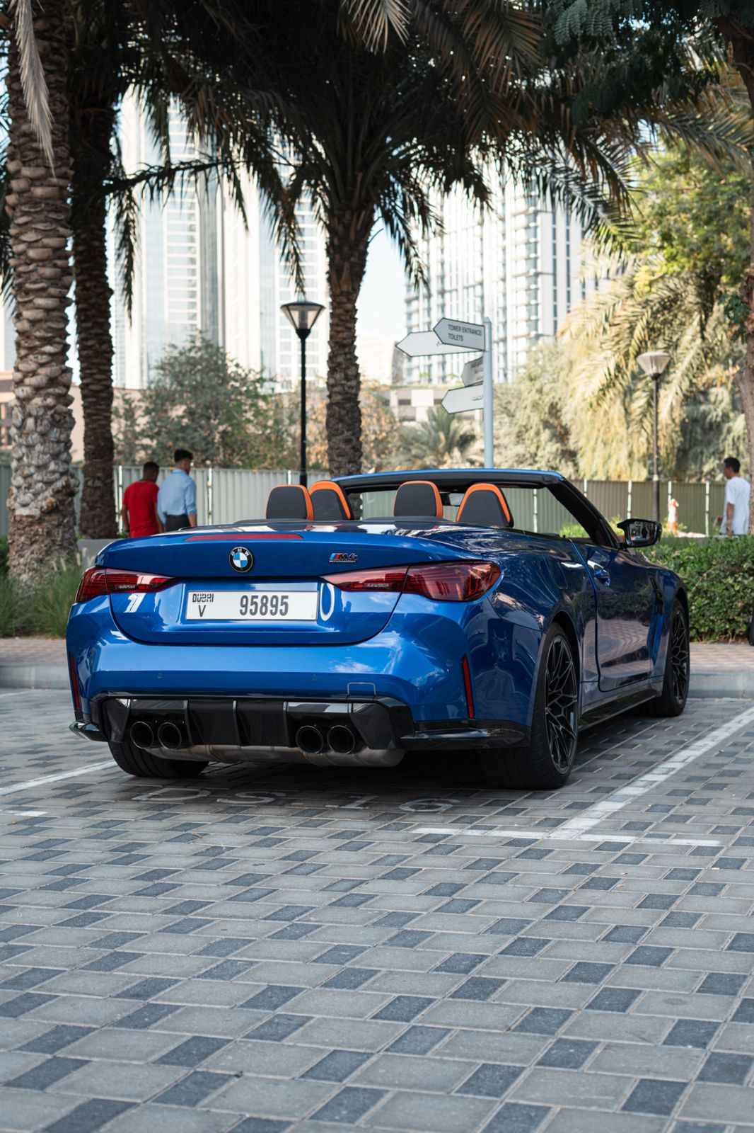 Rent Bmw Series m BLUE 2024 in Dubai , UAE 
