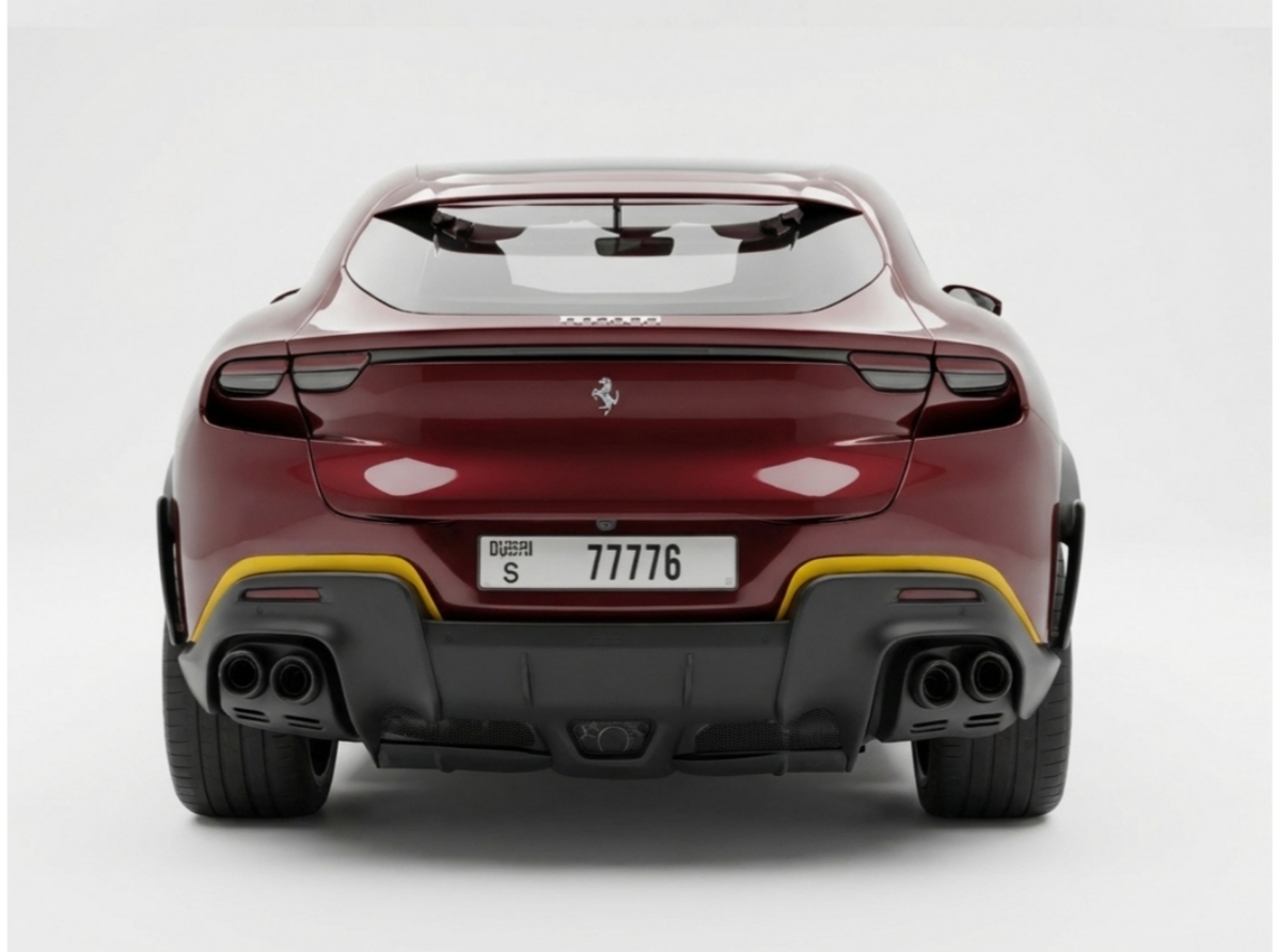 Rent Ferrari Purosangue RED 2025 in Dubai , UAE 