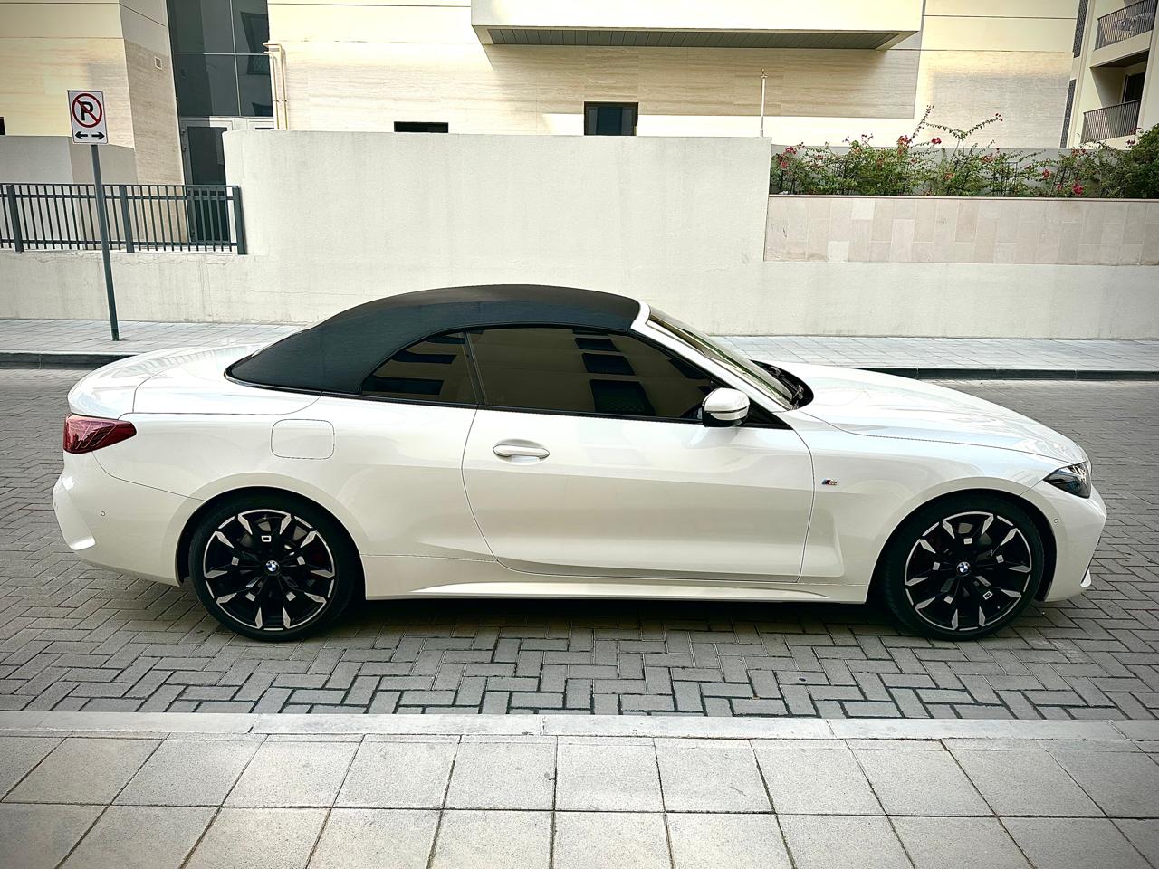 Rent Bmw Series 4 WHITE 2025 in Dubai , UAE 