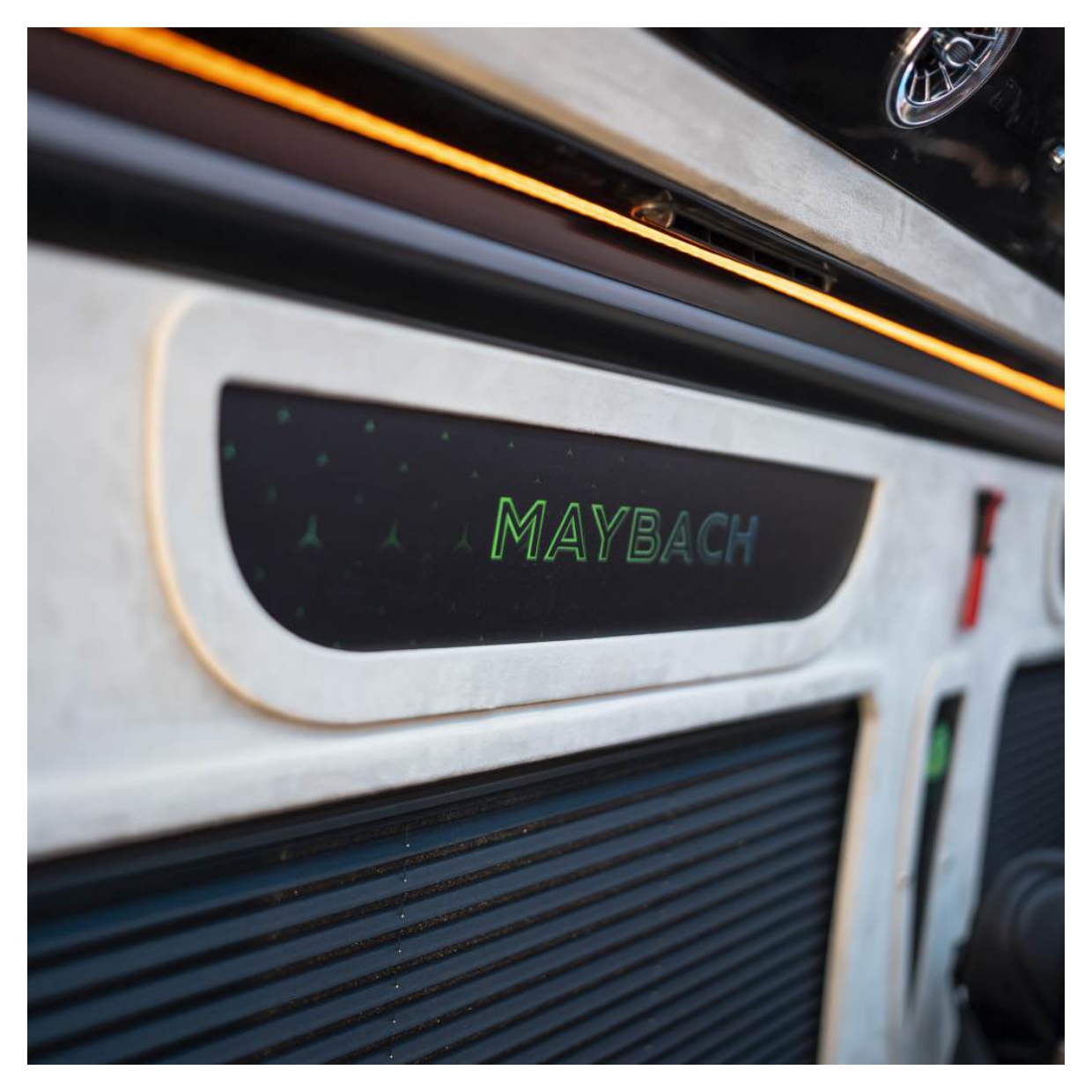 Rent Maybach Sprinter 19 Seater BLACK 2024 with chauffeur in Dubai , UAE 