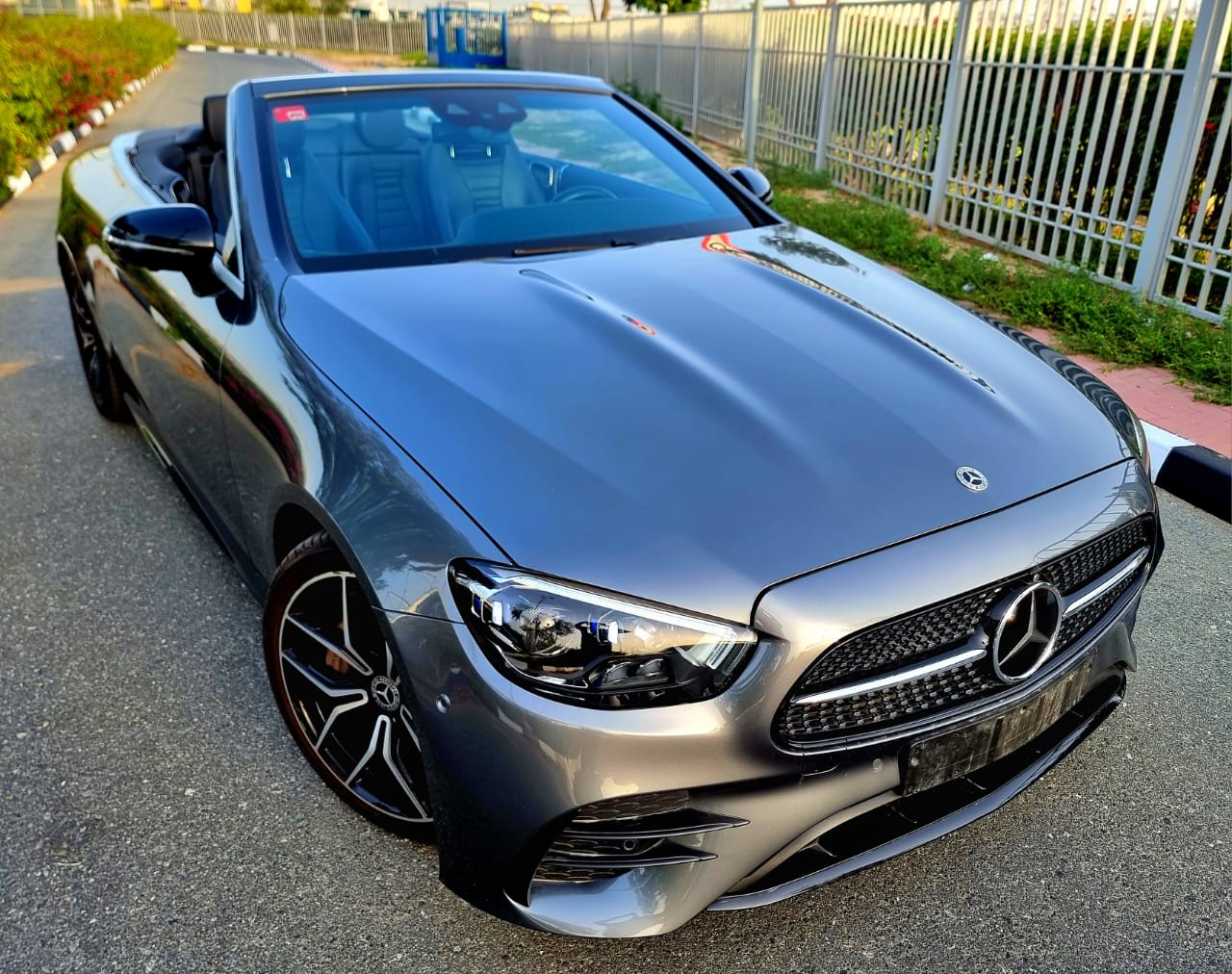 Rent Mercedes-Benz E-class GREY 2023 in Dubai , UAE 