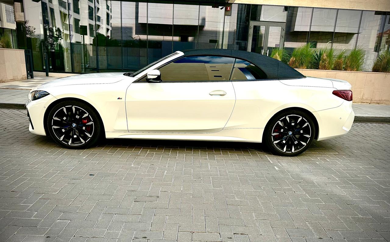 Rent Bmw Series 4 WHITE 2025 in Dubai , UAE 