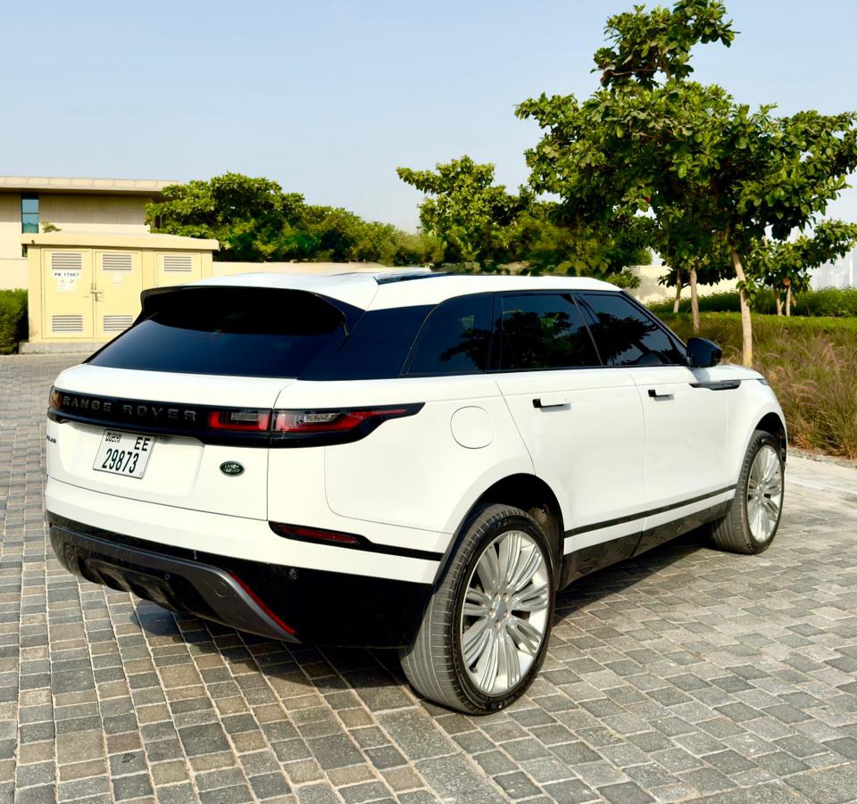 Rent Range-Rover Velar WHITE 2022 in Dubai , UAE 
