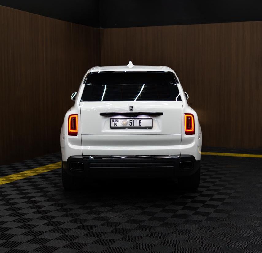 Rent Rolls-Royce Cullinan WHITE 2024 in Dubai , UAE 