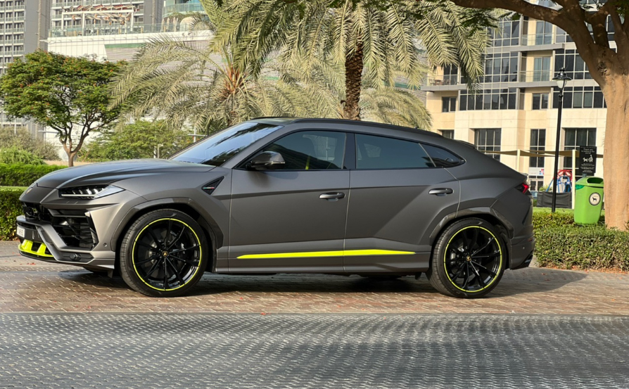 Rent Lamborghini Urus GREY 2023 in Dubai , UAE 