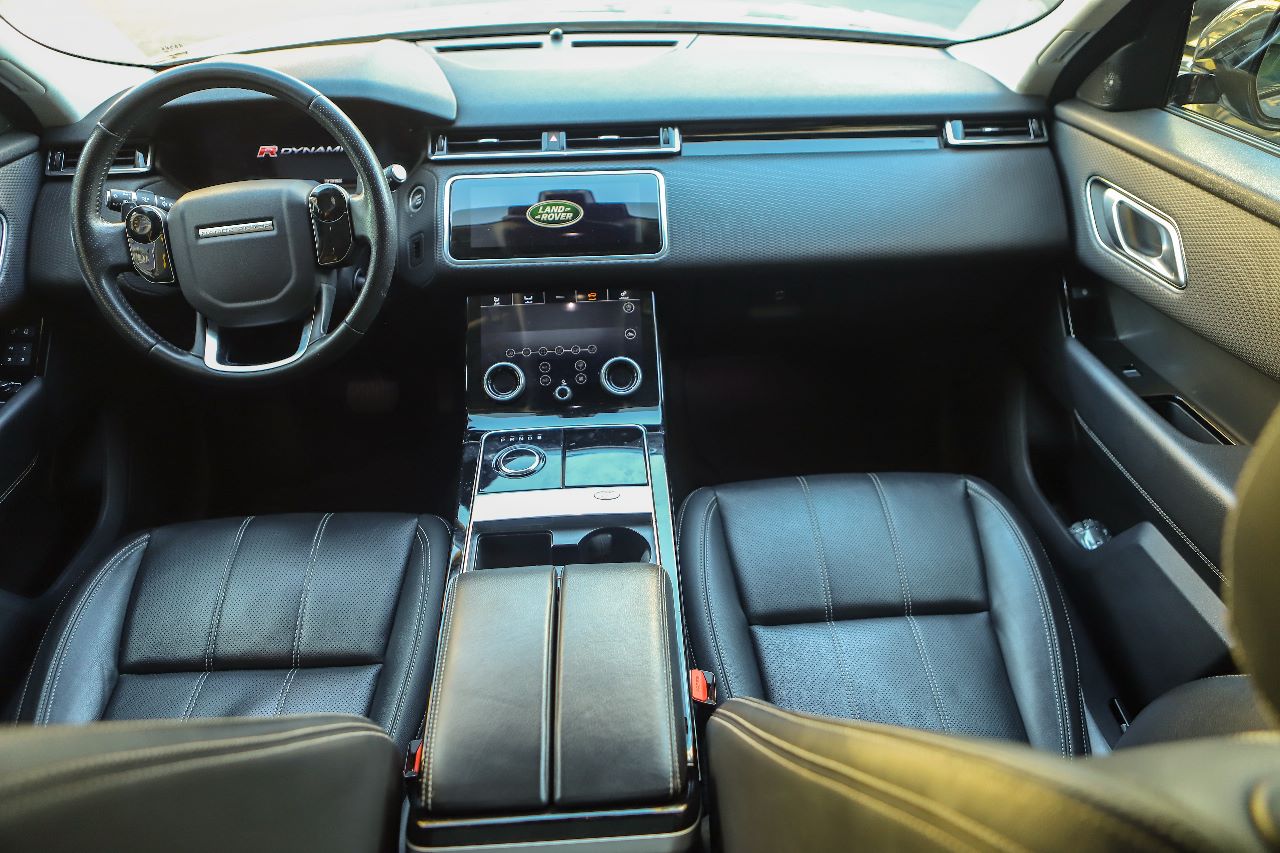 Rent Range-Rover Velar BLUE 2023 in Dubai , UAE 