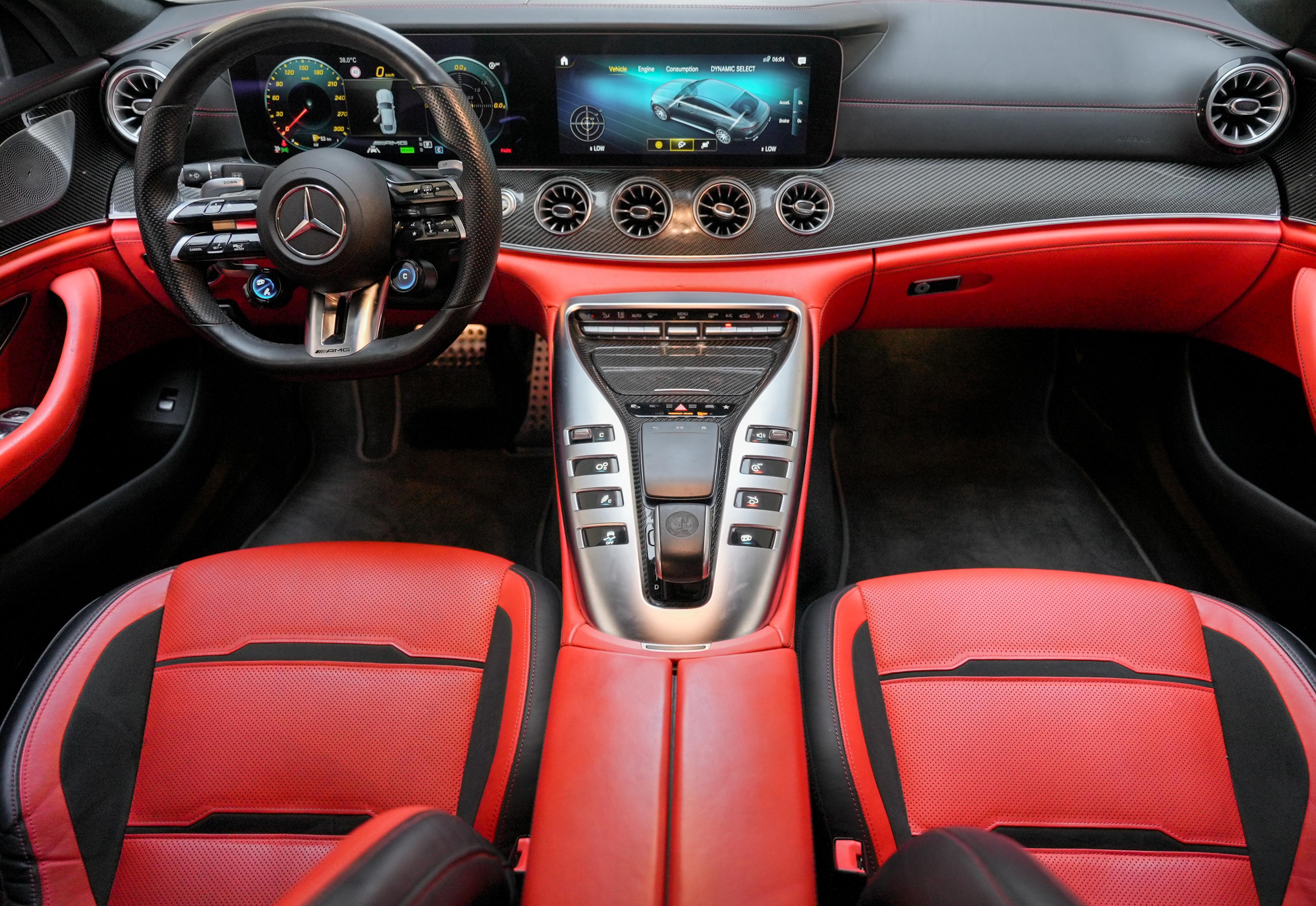 Rent Mercedes-Benz Gt WHITE 2023 in Dubai , UAE 