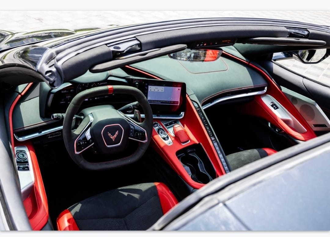 Rent Chevrolet Corvette BLUE 2024 in Dubai , UAE 