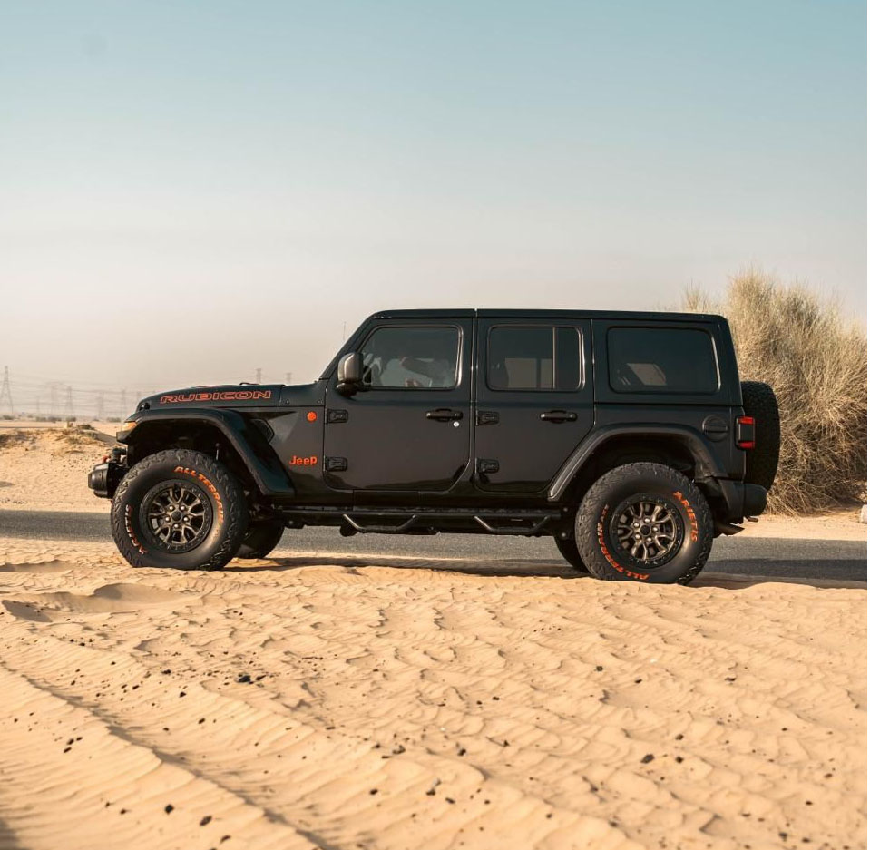 Rent Jeep Wrangler BLACK 2023 in Dubai , UAE 