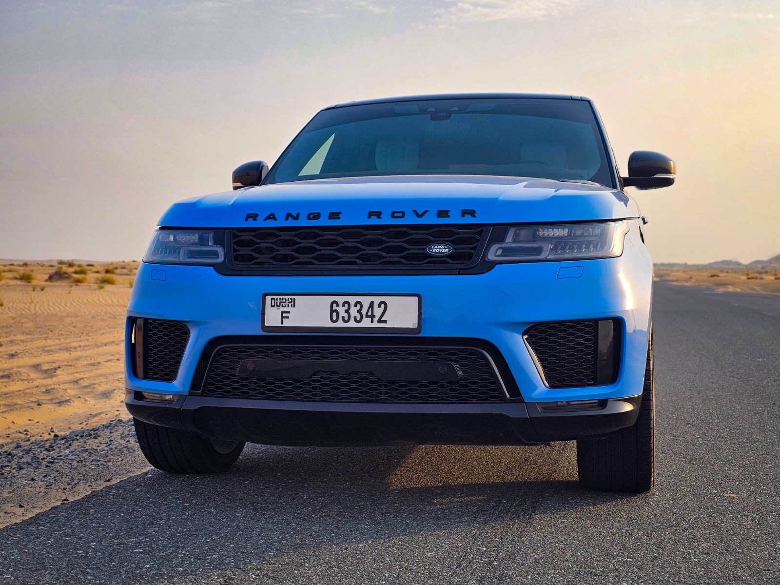 Rent Sport BLUE 2022 with chauffeur in Dubai , UAE 