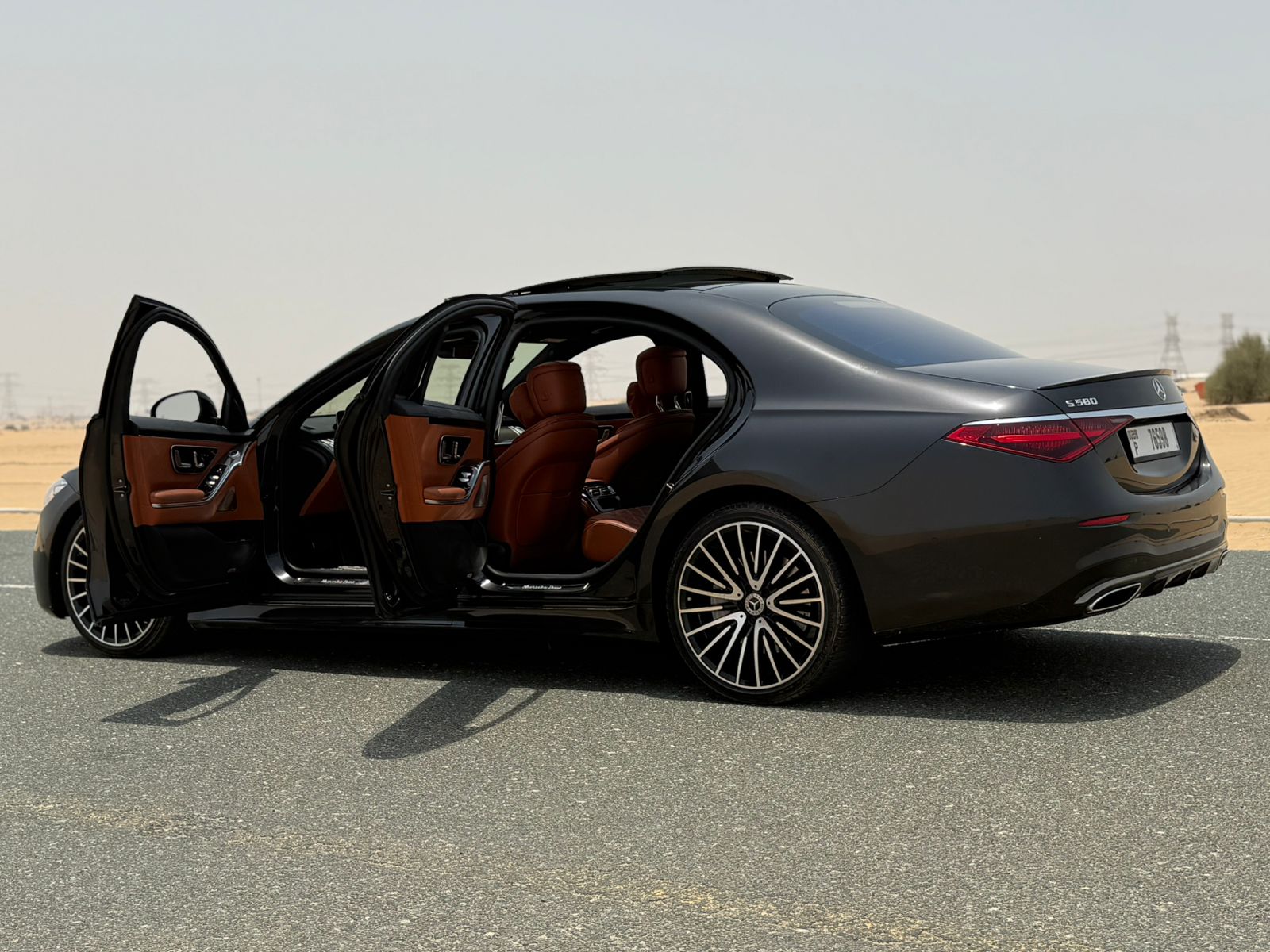 Rent Mercedes-Benz S-class BLACK 2023 in Dubai , UAE 