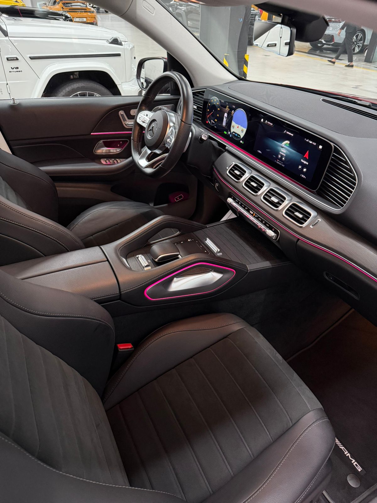 Rent Mercedes-Benz Gle RED 2024 in Dubai , UAE 