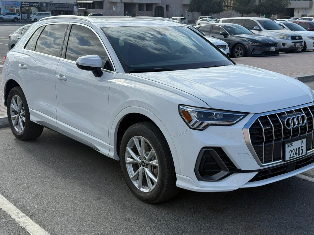 Rent Audi Q3 WHITE 2024 in Dubai , UAE 