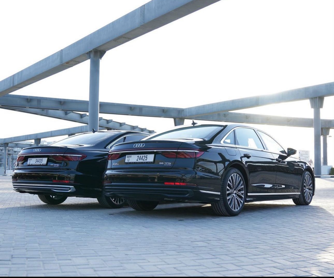 Rent Audi A8 BLACK 2022 in Dubai , UAE 