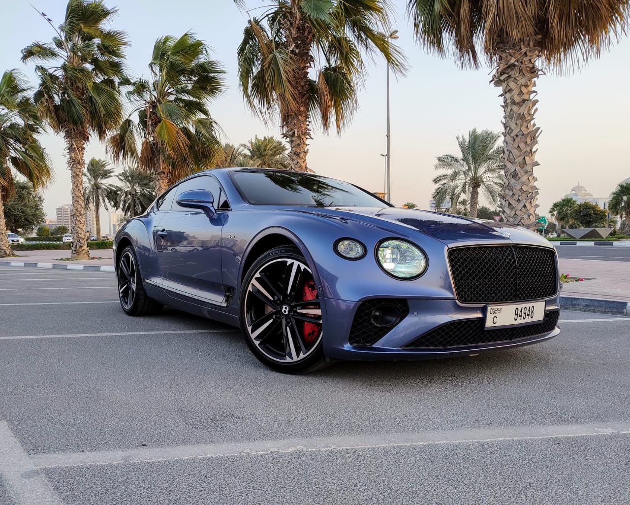 Rent Bentley Continental BLUE 2023 in Dubai , UAE 