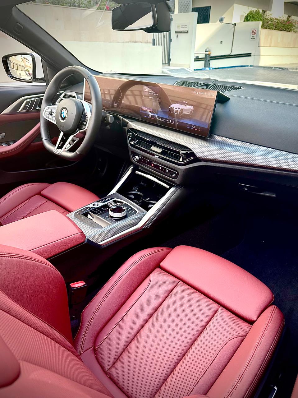 Rent Bmw Series 4 WHITE 2025 in Dubai , UAE 