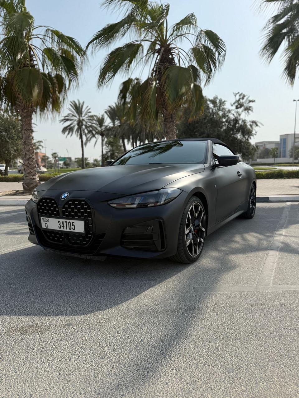 Rent Bmw Series 4 BLACK 2025 in Dubai , UAE 