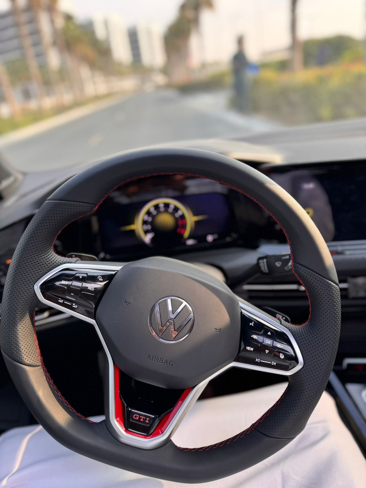 Rent Volkswagen Golf GREY 2025 in Dubai , UAE 