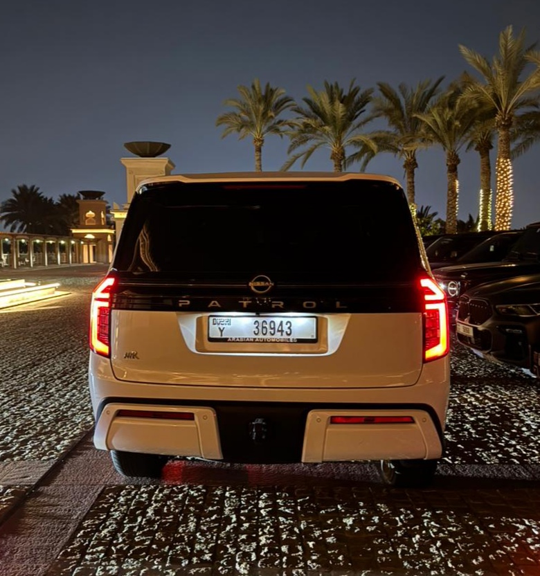 Rent Nissan Patrol WHITE 2026 in Dubai , UAE 