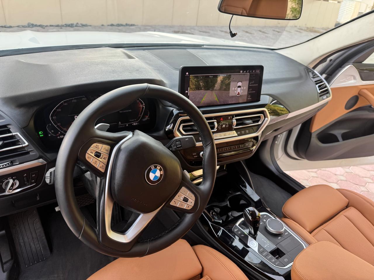 Rent Bmw Series  x WHITE 2023 in Dubai , UAE 