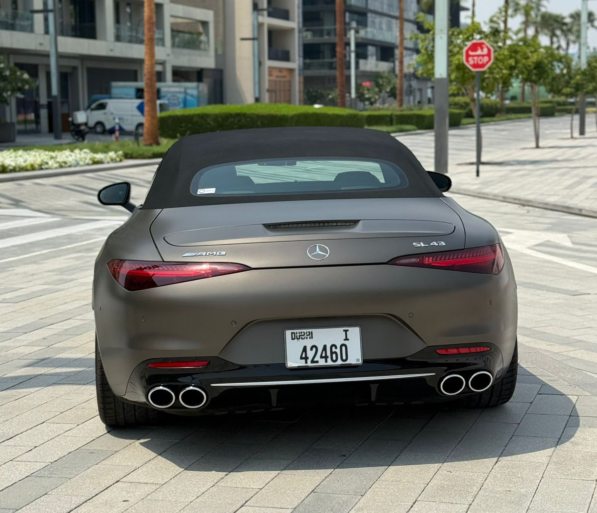 Rent Mercedes-Benz Sl GREY 2023 in Dubai , UAE 