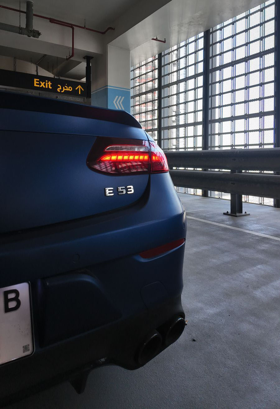 Rent Mercedes-Benz E-class BLUE 2023 in Dubai , UAE 