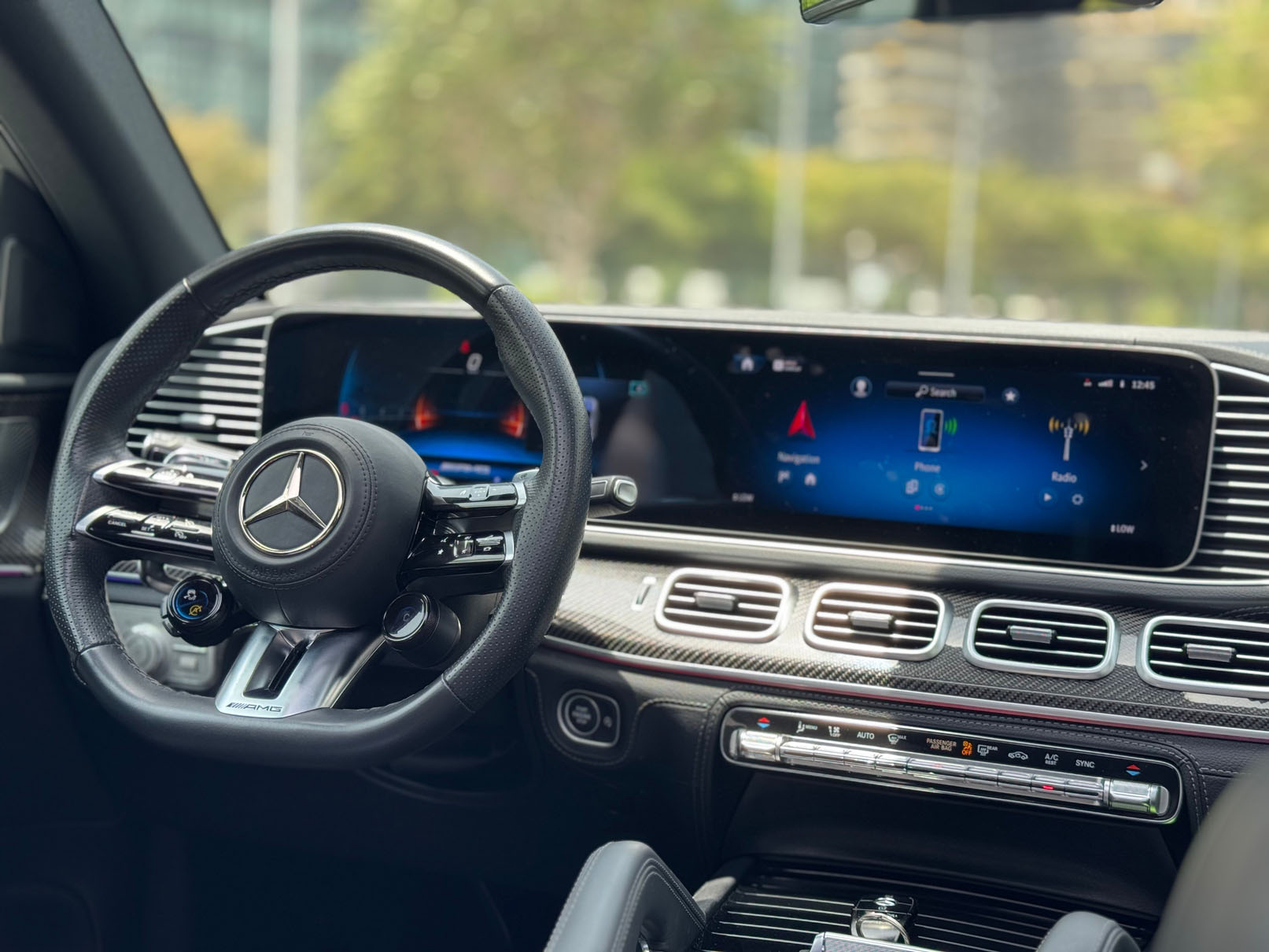 Rent Mercedes-Benz Gle WHITE 2024 in Dubai , UAE 