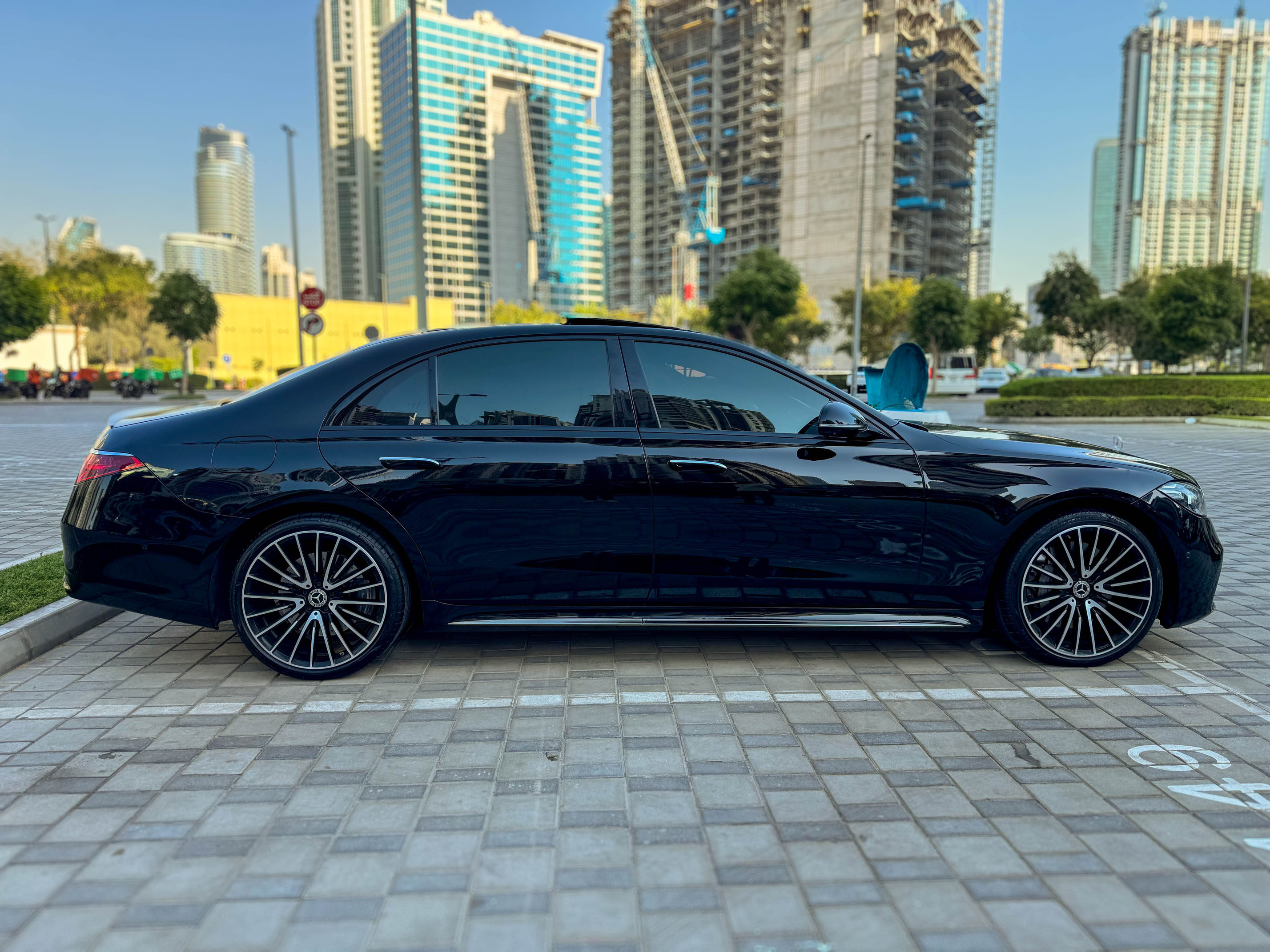 Rent Mercedes-Benz S-class BLACK 2023 in Dubai , UAE 