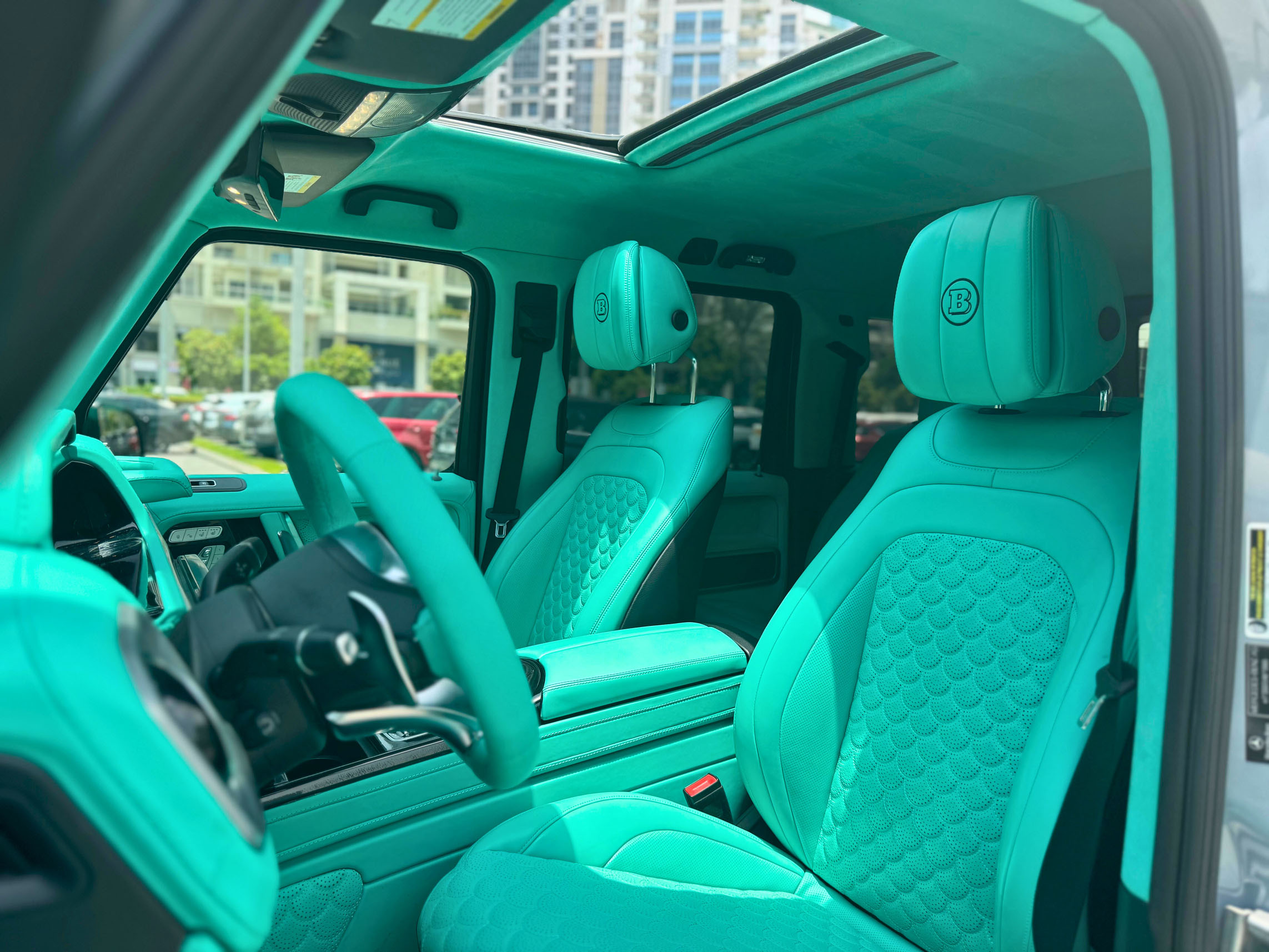 Rent Mercedes-Benz AMG G800 Brabus GREY 2024 in Dubai , UAE 