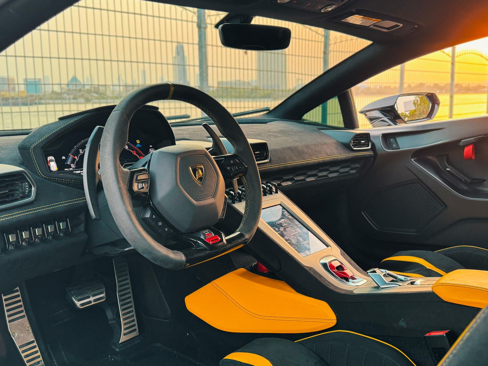 Rent Lamborghini Huracan STO BLUE 2023 in Dubai , UAE 