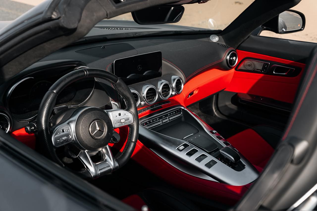 Rent Mercedes-Benz Gt GREY 2022 in Dubai , UAE 
