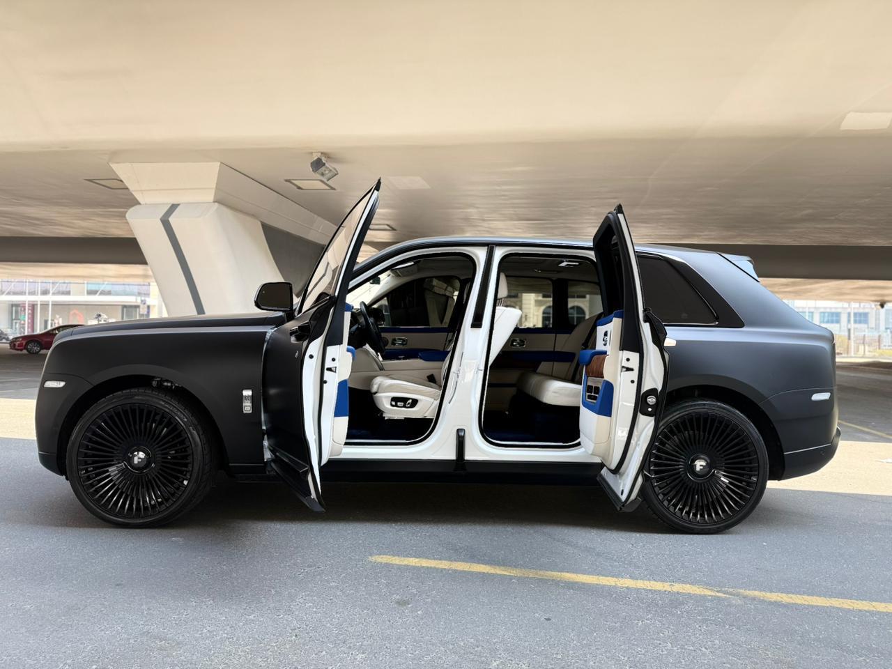 Rent Cullinan GREY 2022 with chauffeur in Dubai , UAE 