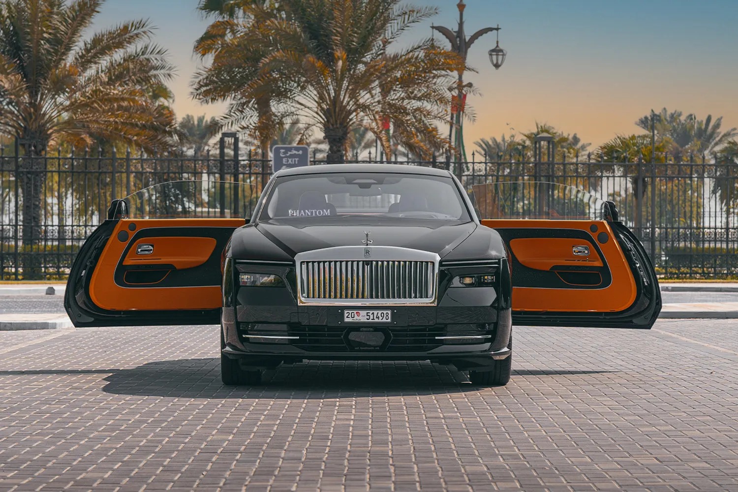 Rent Spectre BLACK 2025 with chauffeur in Dubai , UAE 