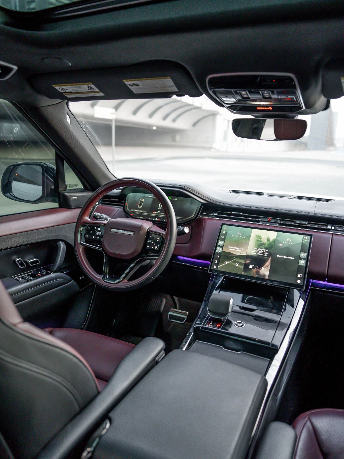 Rent Range-Rover Sport WHITE 2024 in Dubai , UAE 