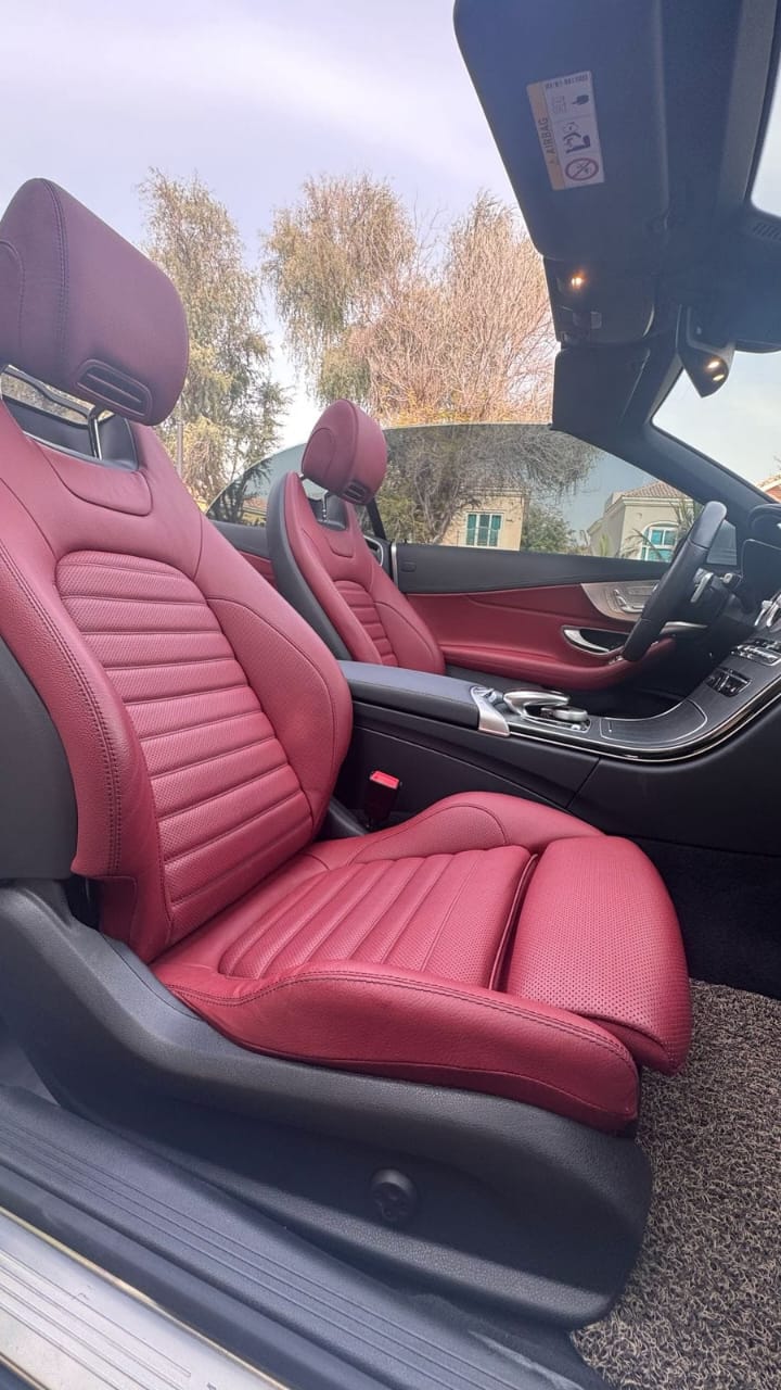 Rent Mercedes-Benz C-class WHITE 2022 in Dubai , UAE 