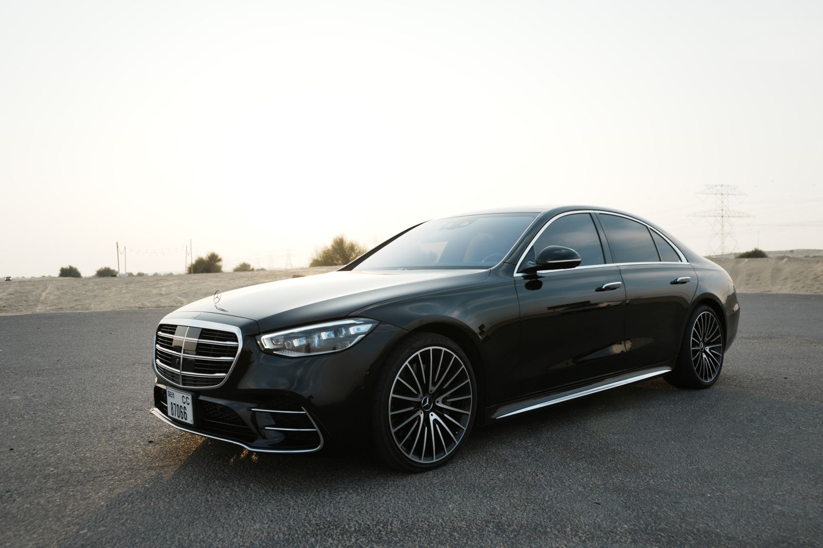 Rent Mercedes-Benz S-class BLACK 2021 in Dubai , UAE 