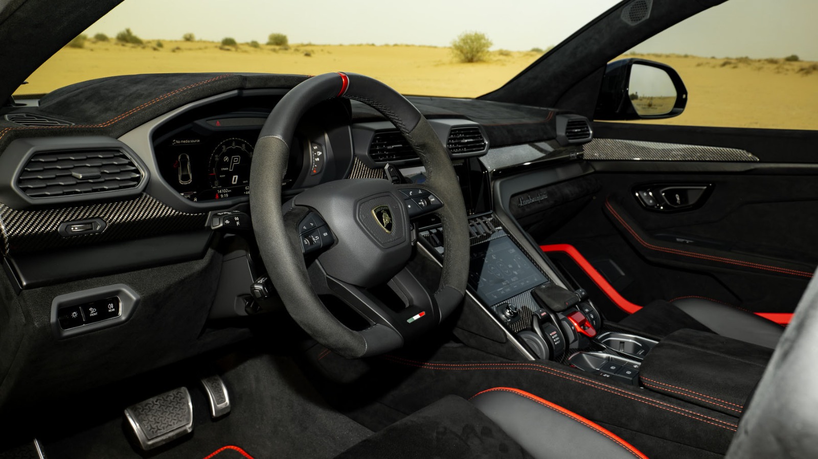 Rent Lamborghini Urus BLACK 2024 in Dubai , UAE 